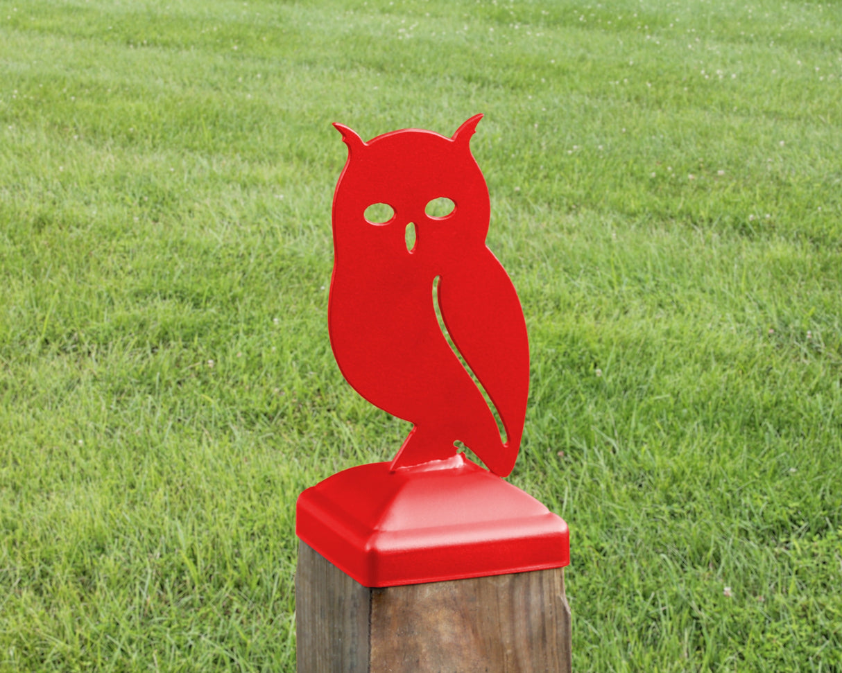 6X6 Owl Post Cap (5.5 x 5.5 Post Size) - Madison Iron and Wood
