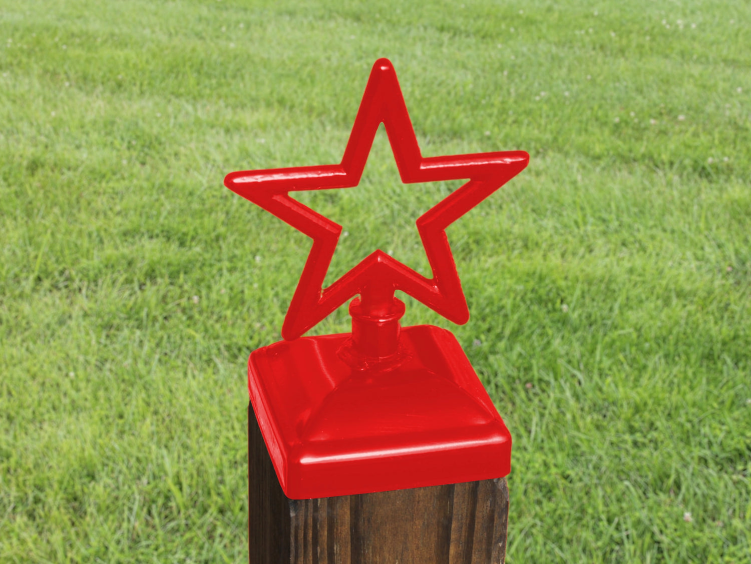 4x4 Star Post Cap (3.5 x 3.5 Post Size) - Madison Iron and Wood