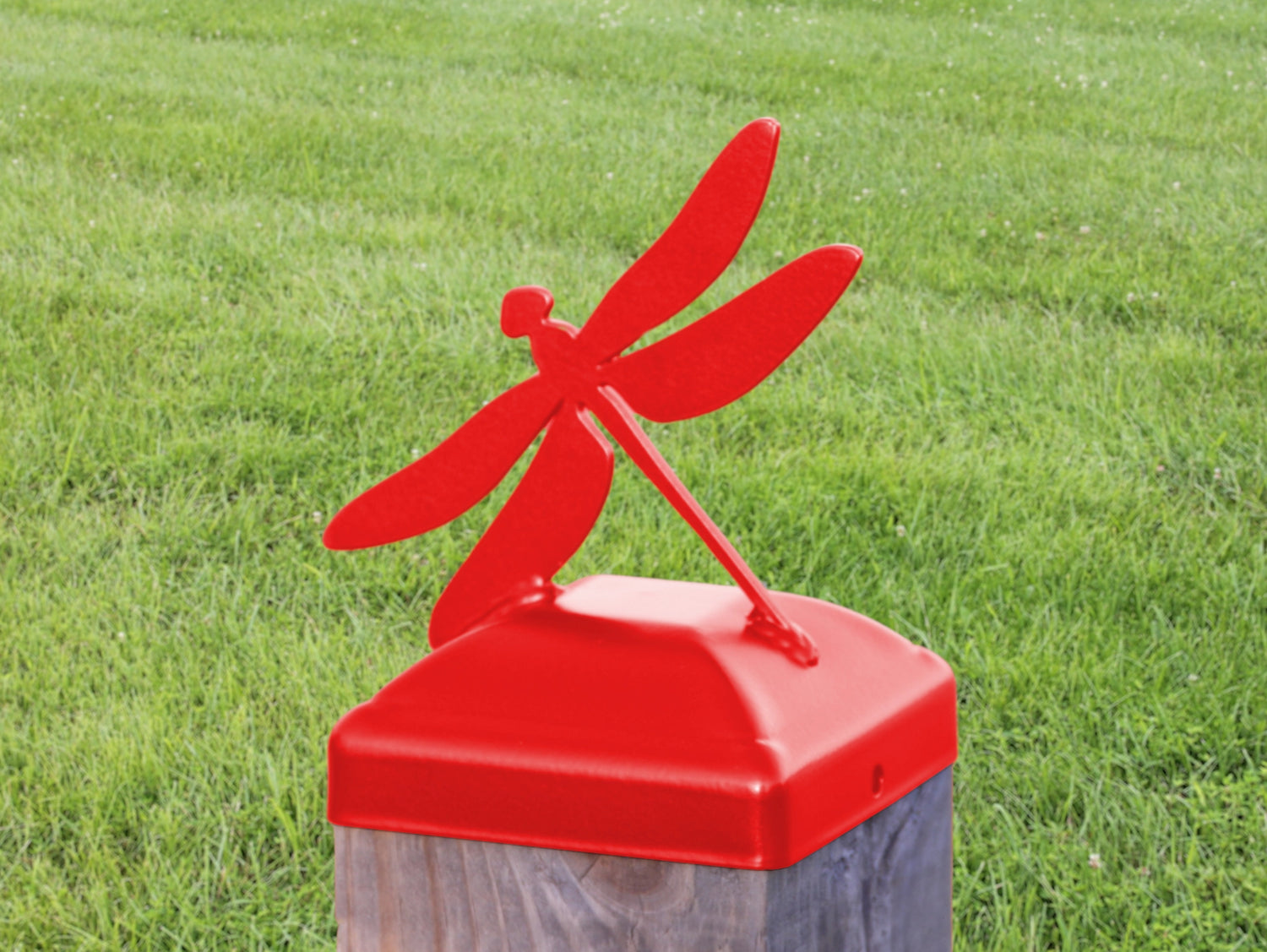4X4 Dragonfly Post Cap (Fits 3.5 x 3.5 Post Size) - Madison Iron and Wood
