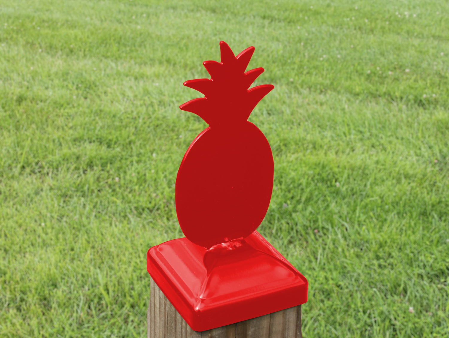 4x4 Pineapple Post Cap (Fits 3.5 x 3.5 Post Size) - Madison Iron and Wood