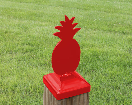 4x4 Pineapple Post Cap (Fits 3.5 x 3.5 Post Size) - Madison Iron and Wood