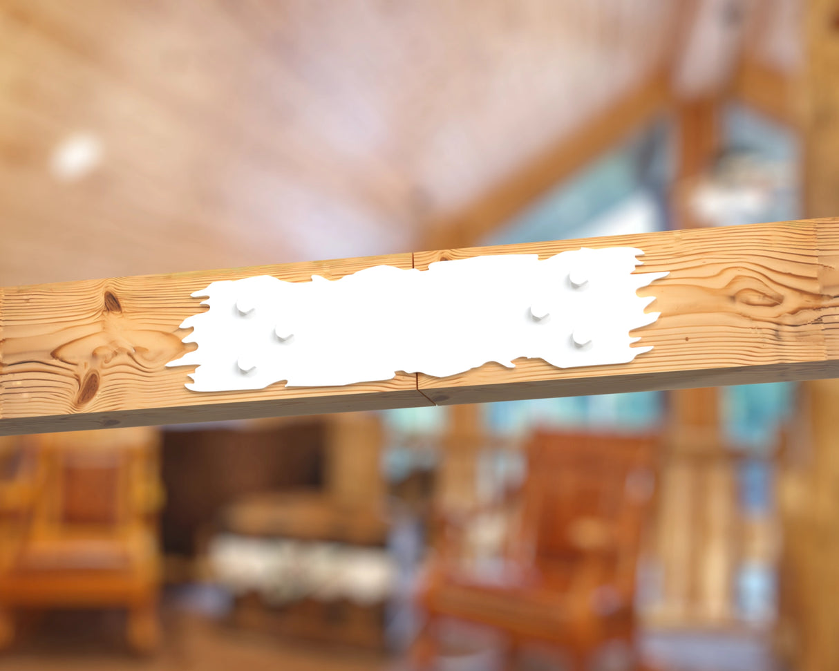 "Rough Wood" Metal Brackets For 4x4 Dimensional Lumber - Madison Iron and Wood