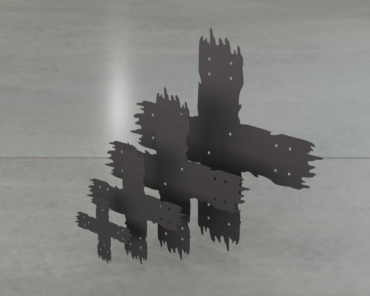 Supports de style sud-ouest pour poteau de 6 po