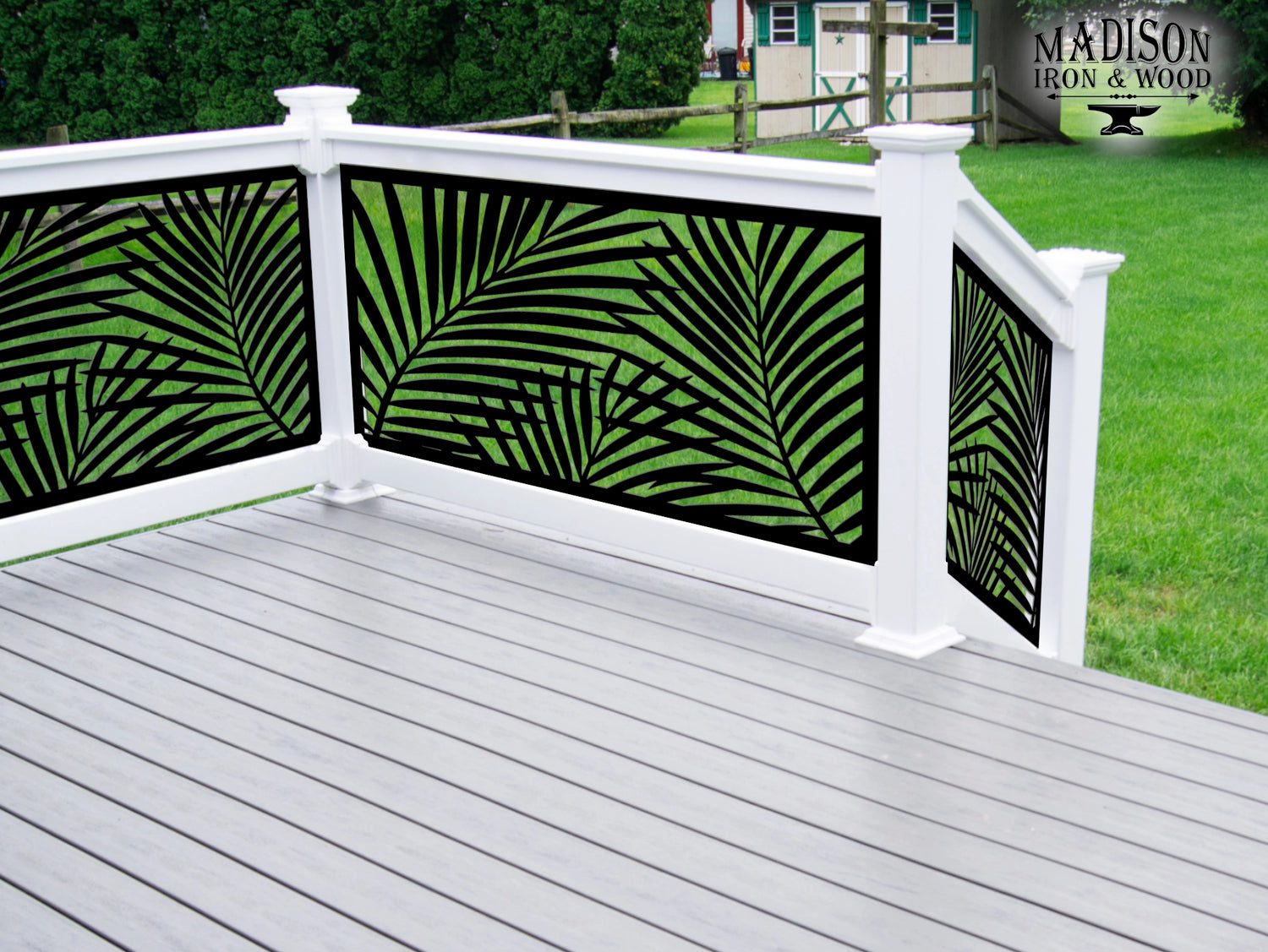 Madison Iron and wood – Metal Décor – Home Improvement – Home décor – Post Caps – Outdoor Décor