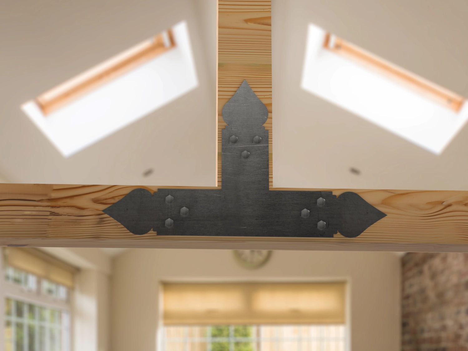 Spade Brackets For 4x4 Dimensional Lumber - Madison Iron and Wood