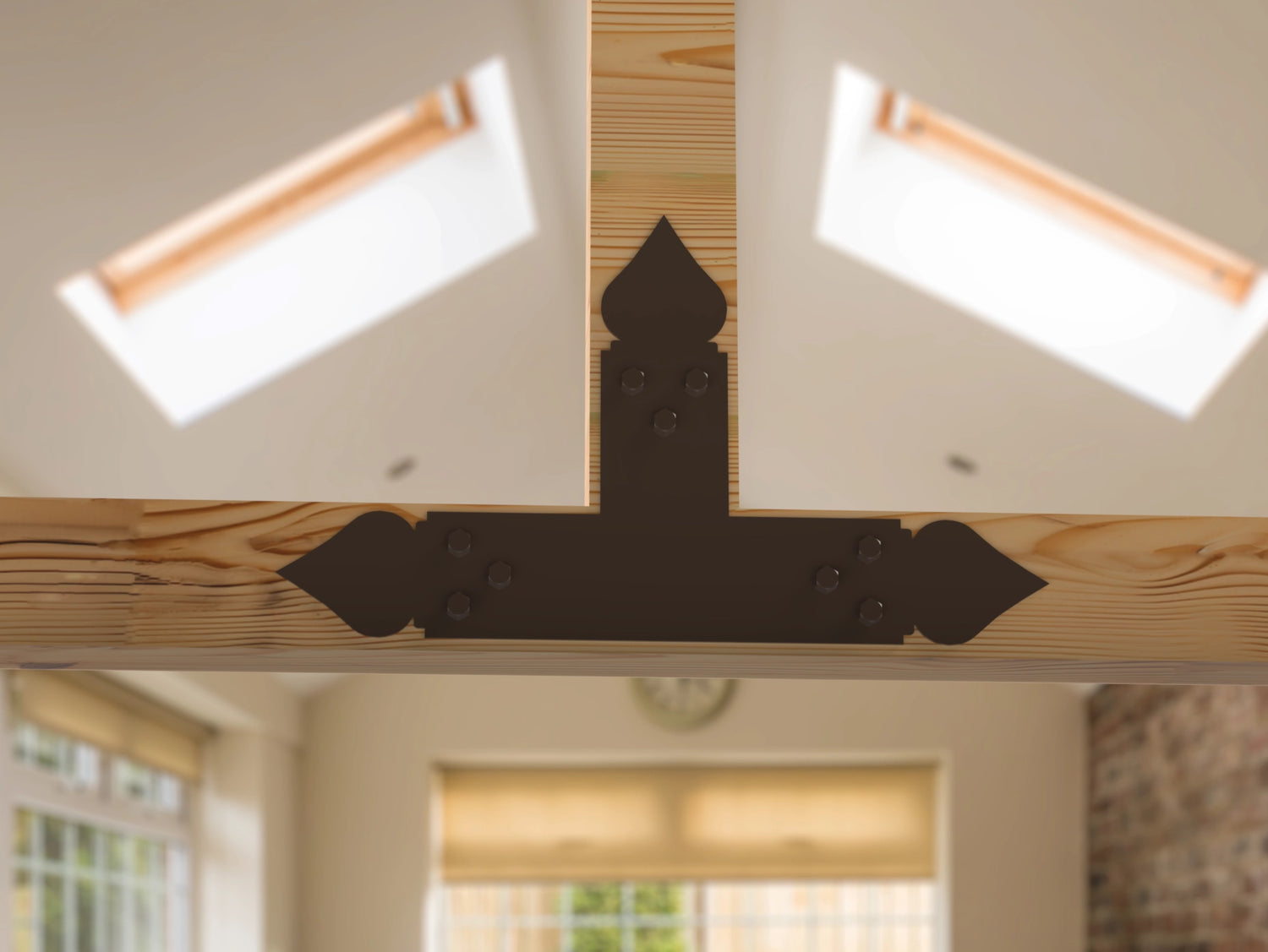 Spade Brackets For 4x4 Dimensional Lumber - Madison Iron and Wood