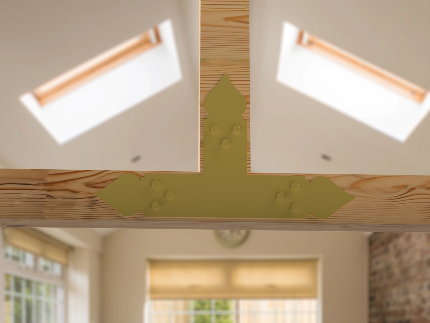 Spade Brackets For 4x4 Dimensional Lumber - Madison Iron and Wood