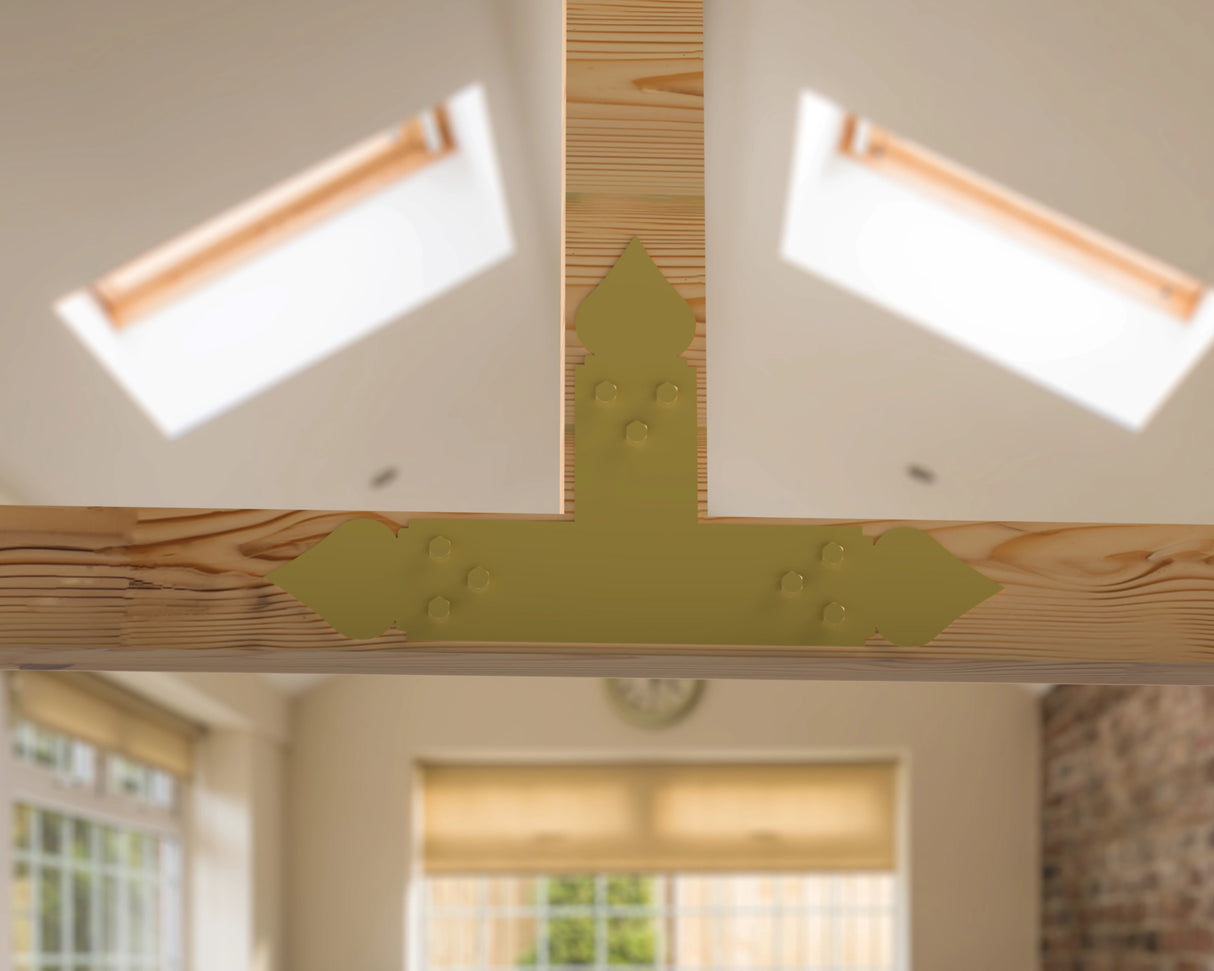 Spade Brackets For 4x4 Dimensional Lumber - Madison Iron and Wood