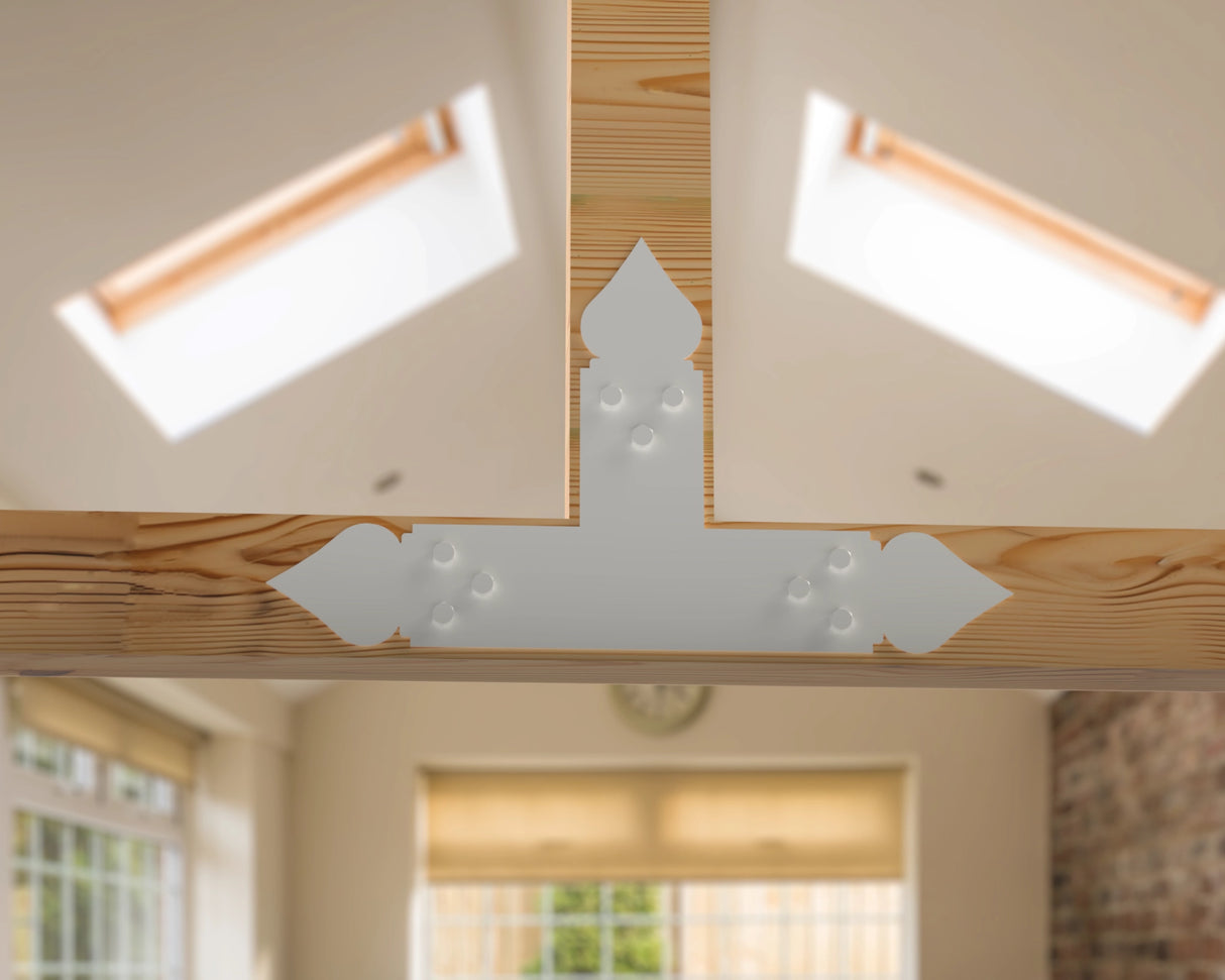 Spade Brackets For 4x4 Dimensional Lumber - Madison Iron and Wood