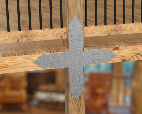 Spade Brackets For 4x4 Dimensional Lumber - Madison Iron and Wood
