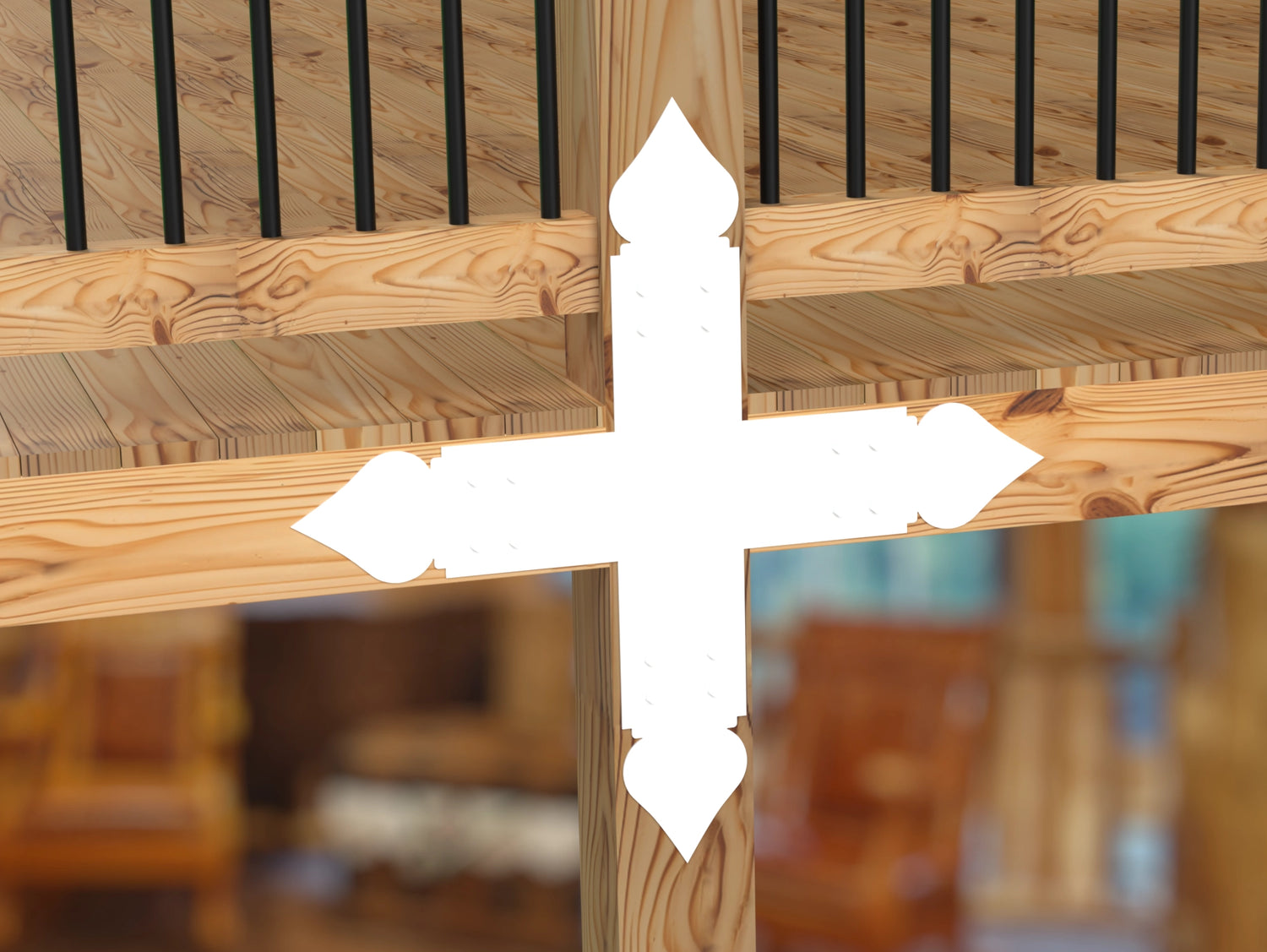 Spade Brackets For 4x4 Dimensional Lumber - Madison Iron and Wood
