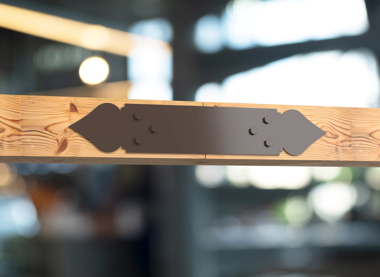 Spade Brackets For 4x4 Dimensional Lumber - Madison Iron and Wood