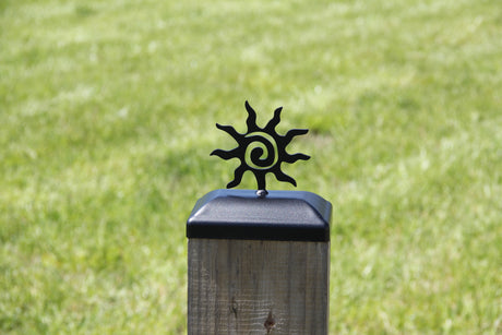 4x6 Sun Post Cap (3.5 x 5.5 Post Size) - Madison Iron and Wood
