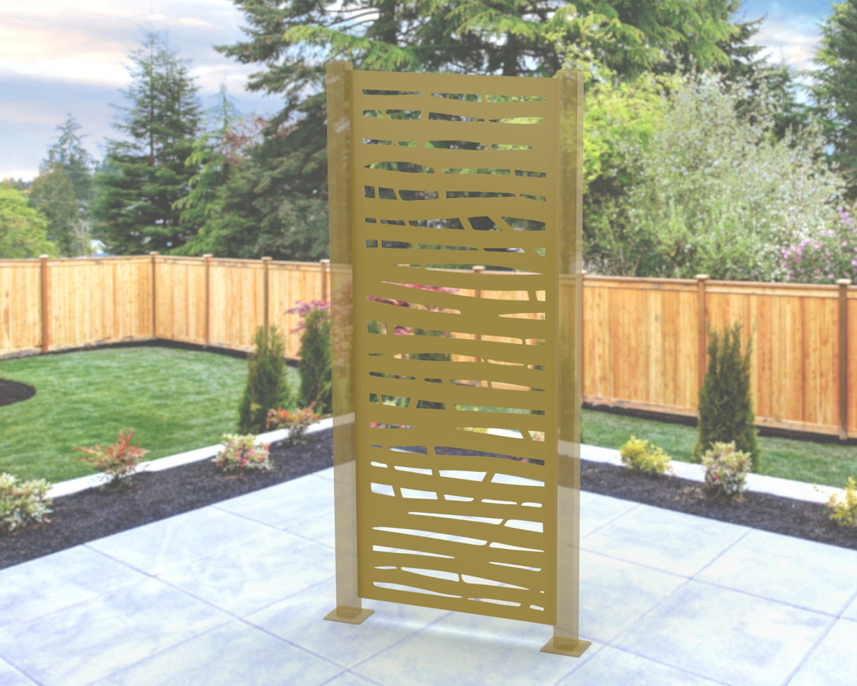 Tree Branches Privacy Panel - Madison Iron and Wood