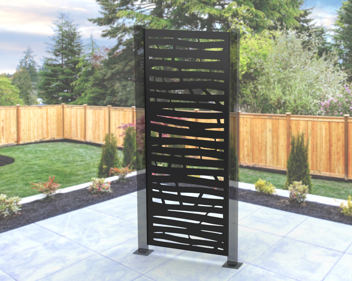 Tree Branches Privacy Panel - Madison Iron and Wood