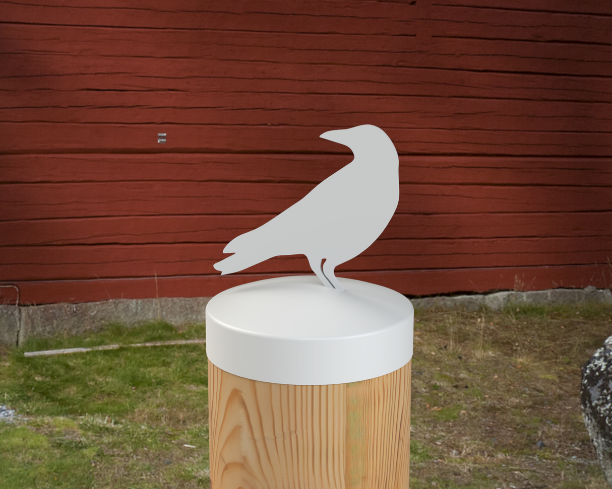 Raven, Round Post Cap (4x4 Round Post Size) - Madison Iron and Wood