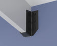 Up Angled Saddle Truss Brackets - True Sizes - Madison Iron and Wood