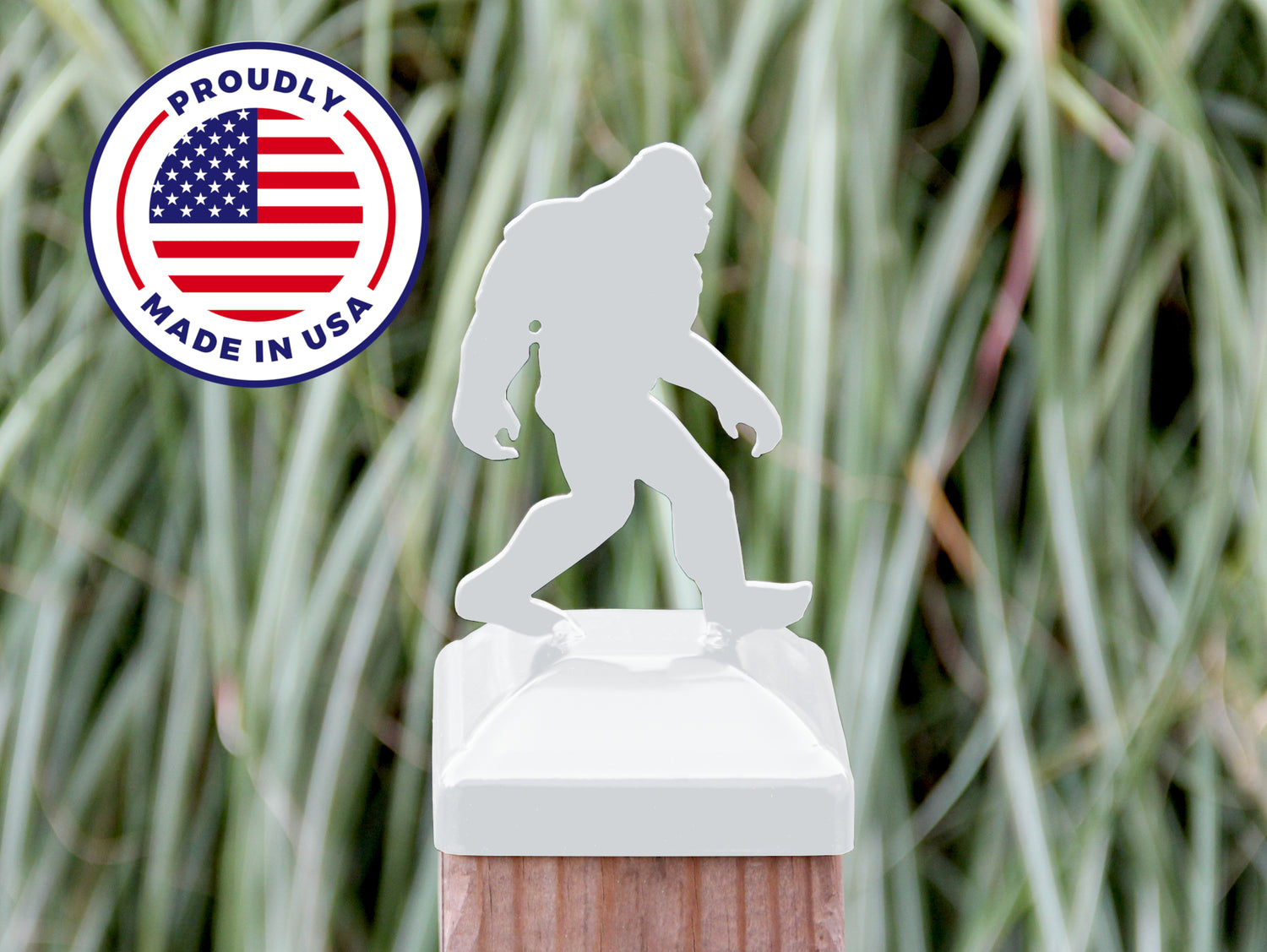 6X6 Bigfoot Walking Post Cap (5.5 x 5.5 Post Size) - Madison Iron and Wood