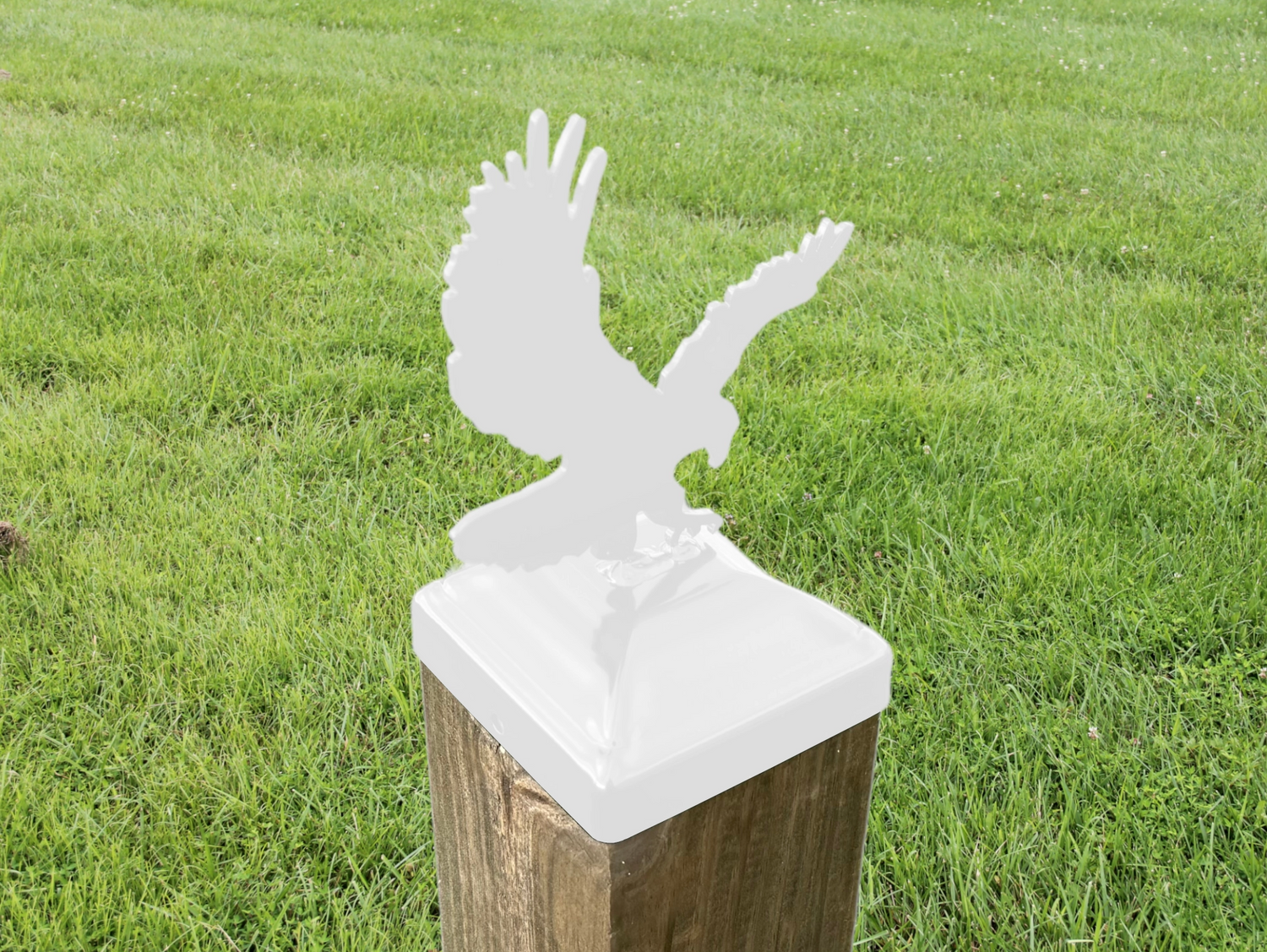 6X6 Eagle Post Cap (5.5 x 5.5 Post Size) - Madison Iron and Wood