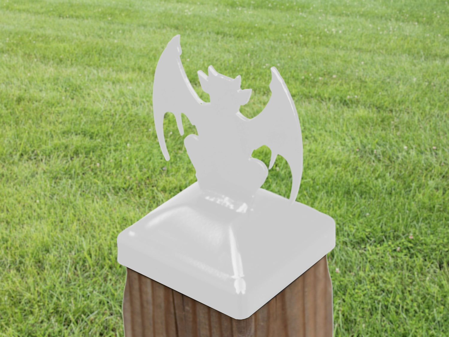 6X6 Gargoyle Post Cap (5.5 x 5.5 Post Size) - Madison Iron and Wood