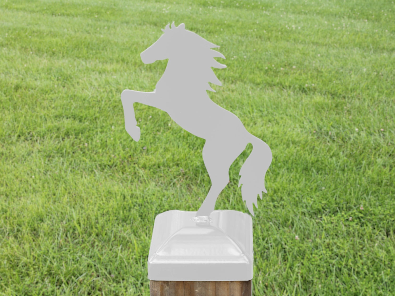 6X6 Horse Post Cap (5.5 x 5.5 Post Size) - Madison Iron and Wood
