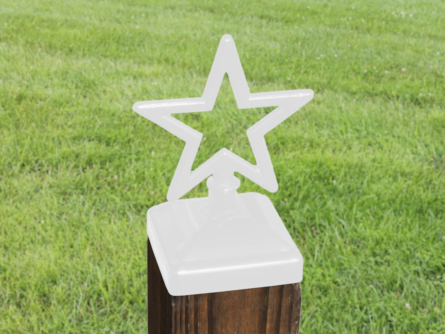 4x4 Star Post Cap (3.5 x 3.5 Post Size) - Madison Iron and Wood
