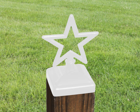 4x4 Star Post Cap (3.5 x 3.5 Post Size) - Madison Iron and Wood