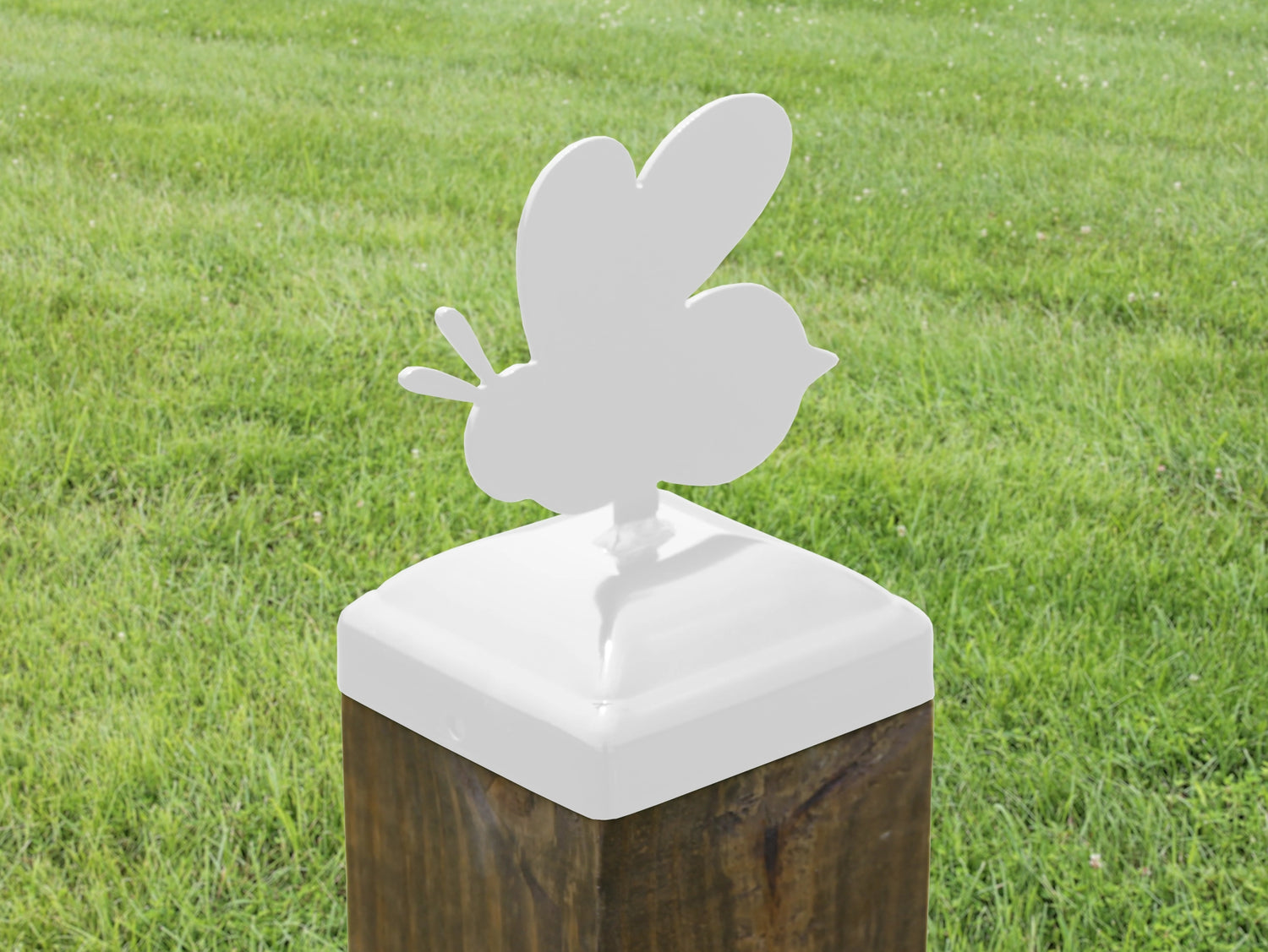 6X6 Bumble Bee Post Cap (5.5 x 5.5 Post Size) - Madison Iron and Wood