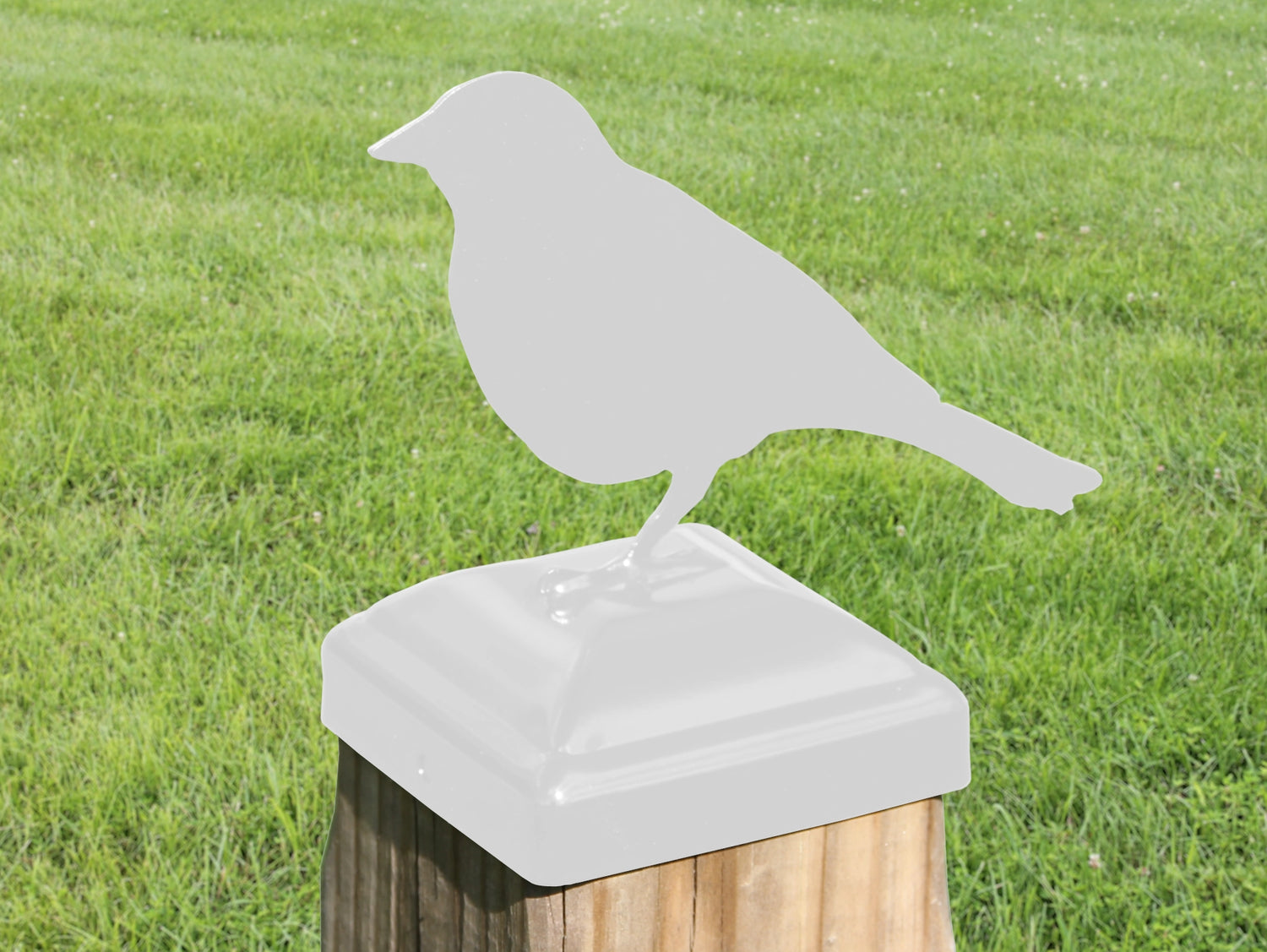 6X6 Song Bird Post Cap (Fits 5.5 x 5.5 Post Size) - Madison Iron and Wood
