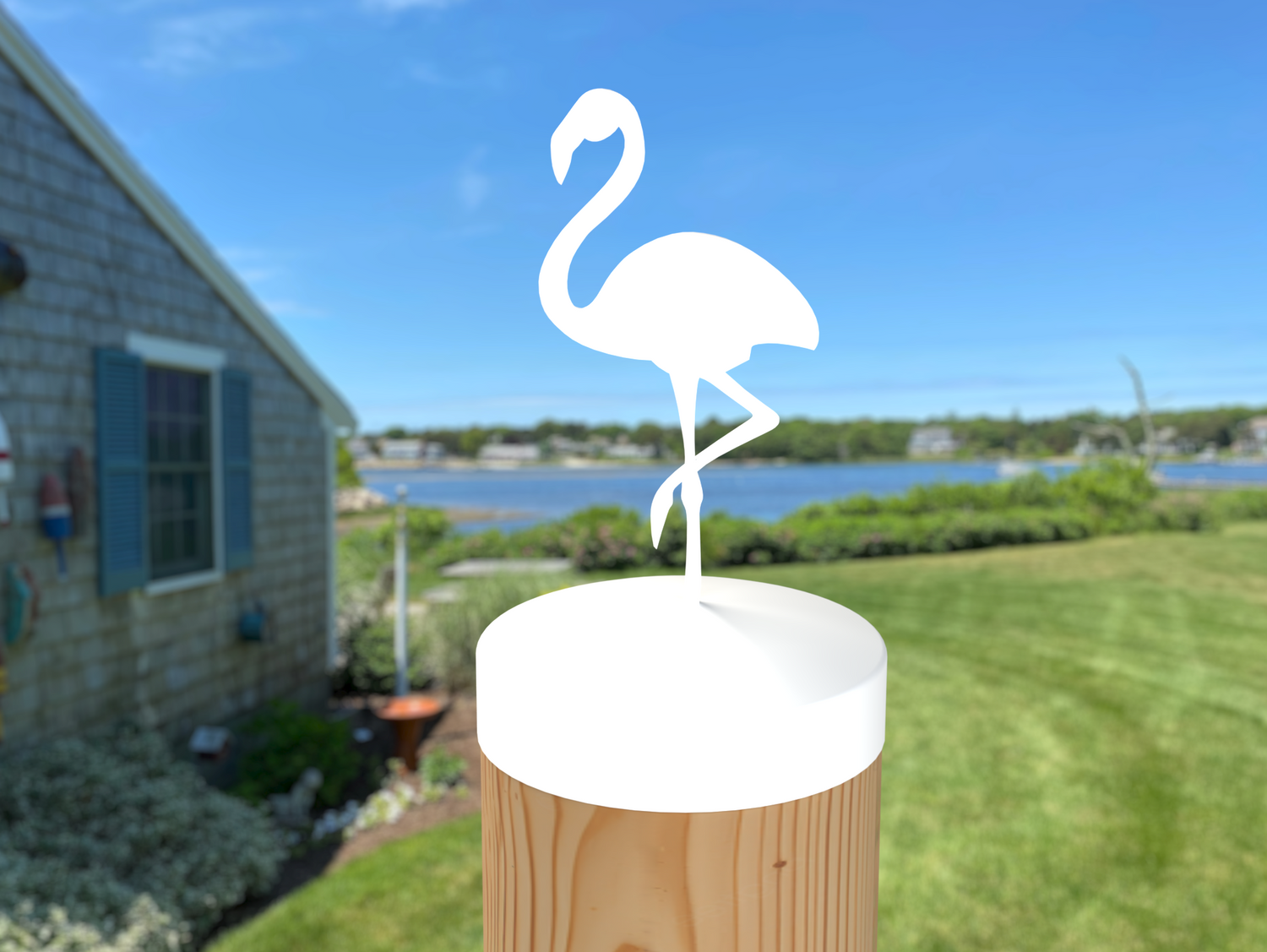 Flamingo, Round Post Cap (4x4 Round Post Size) - Madison Iron and Wood
