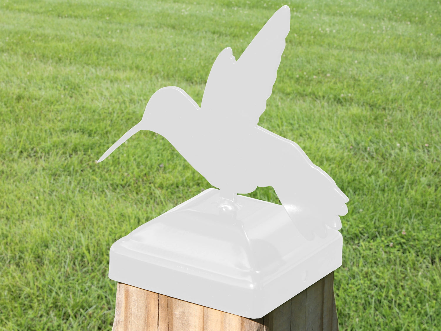 6X6 Hummingbird Post Cap (5.5 x 5.5 Post Size) - Madison Iron and Wood