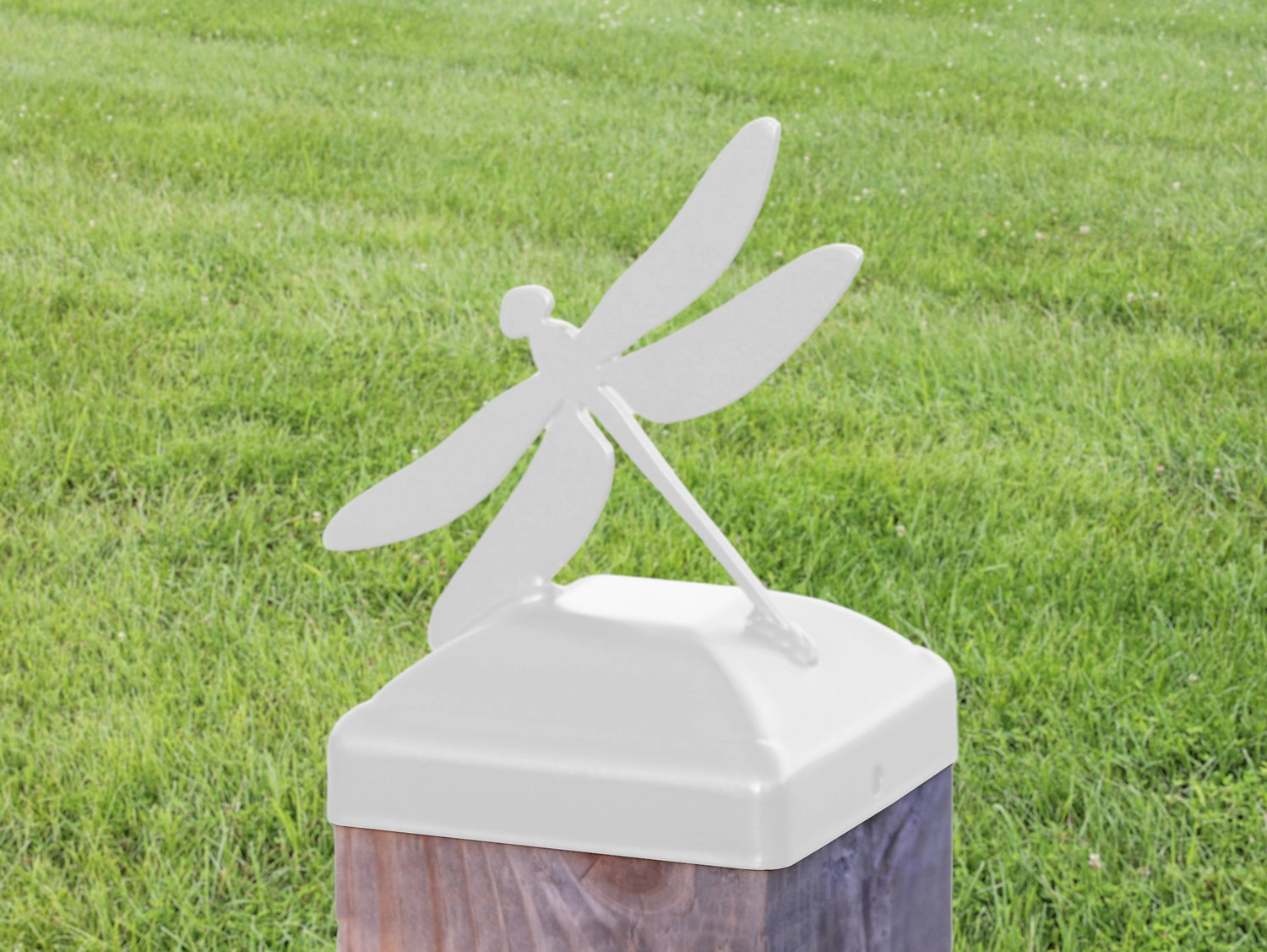 4X4 Dragonfly Post Cap (Fits 3.5 x 3.5 Post Size) - Madison Iron and Wood