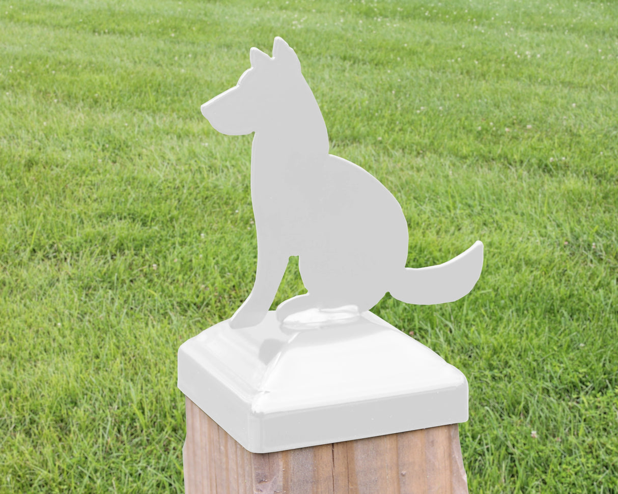 6X6 Dog Post Cap (5.5 x 5.5 Post Size) - Madison Iron and Wood