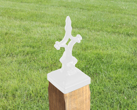 4x4 Open Cross Post Cap (3.5 x 3.5 Post Size) - Madison Iron and Wood