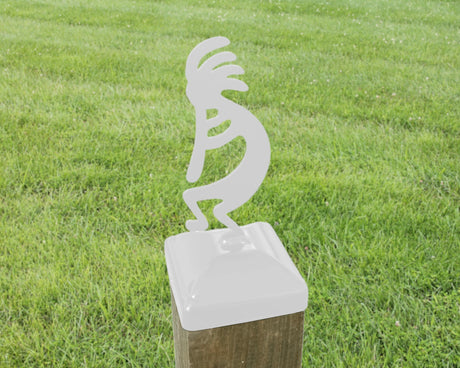 6X6 Kokopelli Post Cap (5.5 x 5.5 Post Size) - Madison Iron and Wood