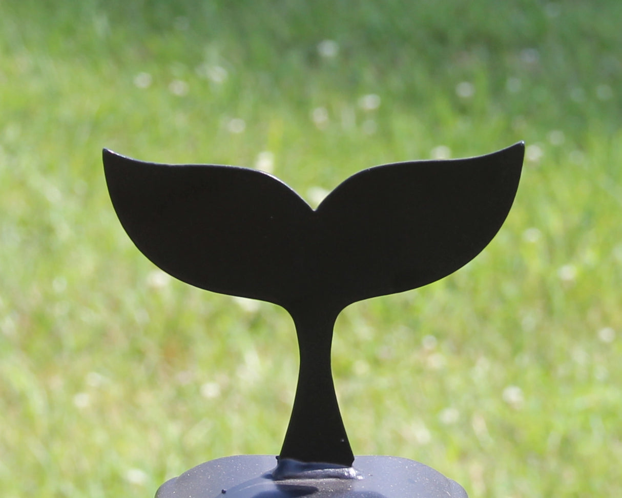 Whale Tail Post Top for Round Wood Posts - Madison Iron and Wood