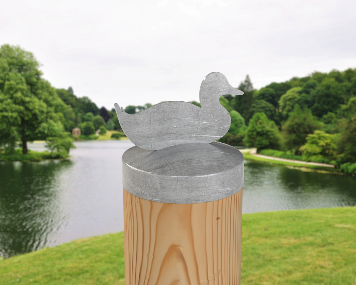 Duck, Round Post Cap (4x4 Round Post Size) - Madison Iron and Wood