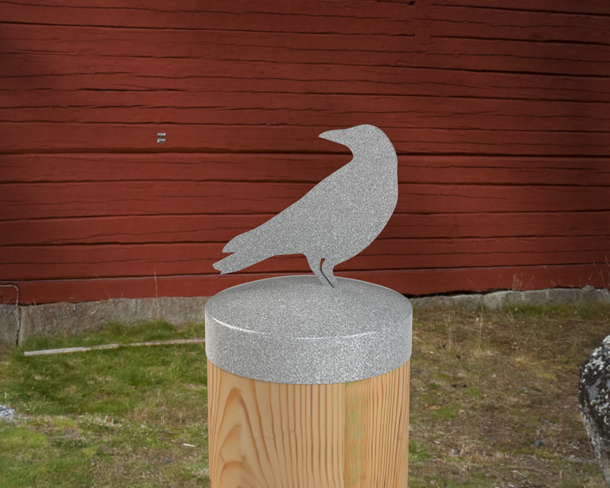 Raven, Round Post Cap (4x4 Round Post Size) - Madison Iron and Wood