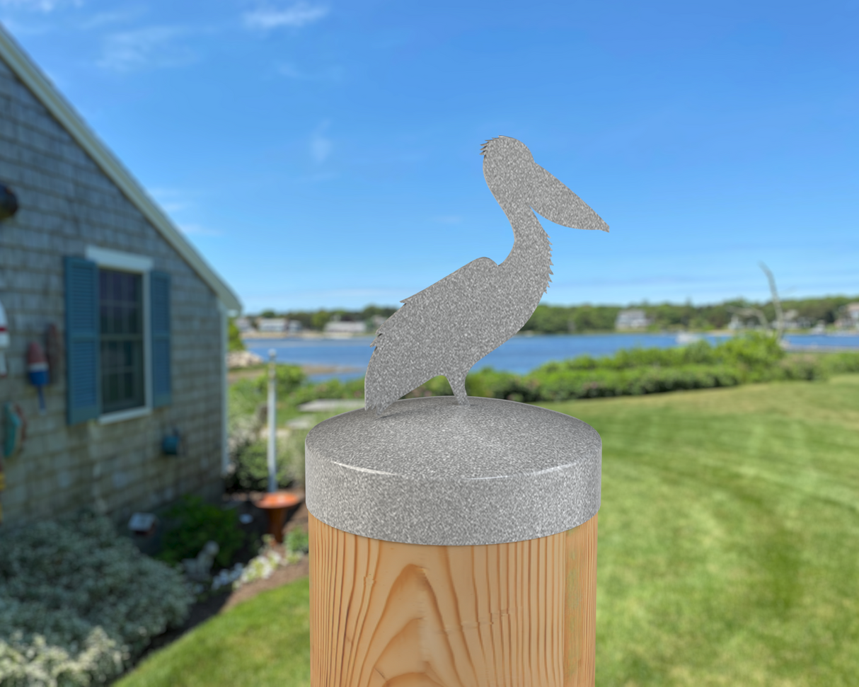 Pelican, Round Post Cap (4x4 Round Post Size) - Madison Iron and Wood