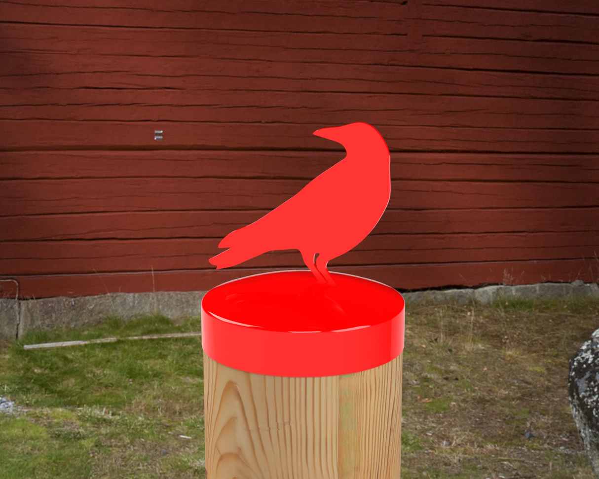 Raven, Round Post Cap (4x4 Round Post Size) - Madison Iron and Wood