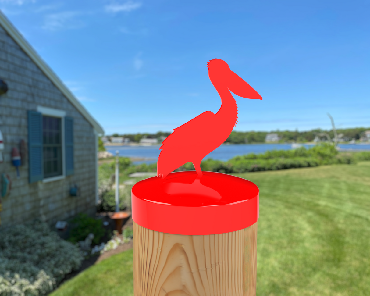Pelican, Round Post Cap (4x4 Round Post Size) - Madison Iron and Wood