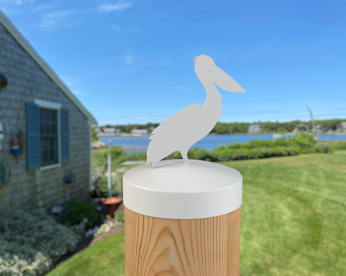 Pelican, Round Post Cap (4x4 Round Post Size) - Madison Iron and Wood