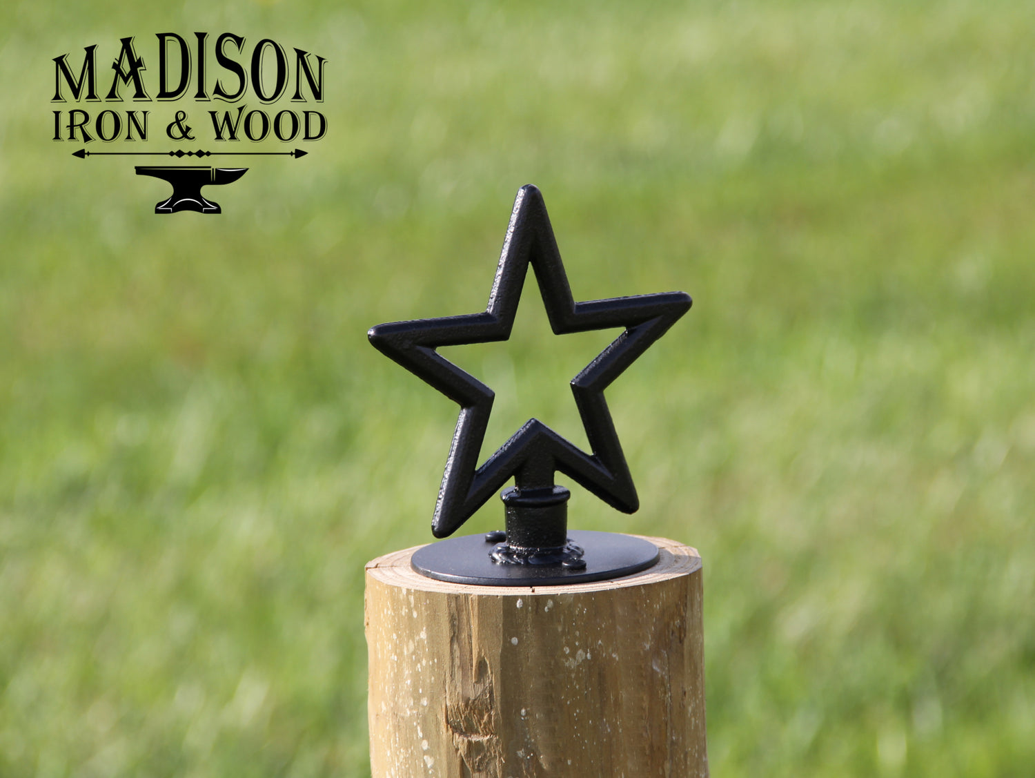 Madison Iron and wood – Metal Décor – Home Improvement – Home décor – Post Caps – Outdoor Décor