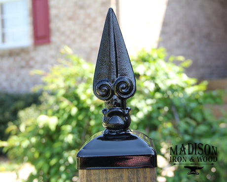 Madison Iron and wood – Metal Décor – Home Improvement – Home décor – Post Caps – Outdoor Décor