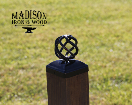 Madison Iron and wood – Metal Décor – Home Improvement – Home décor – Post Caps – Outdoor Décor