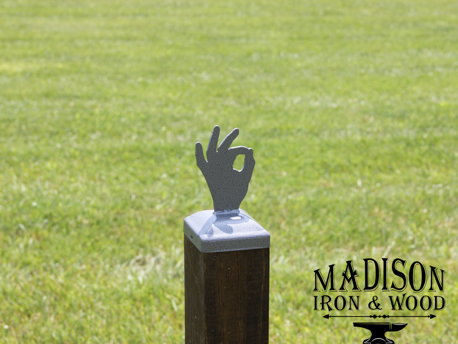 Madison Iron and wood – Metal Décor – Home Improvement – Home décor – Post Caps – Outdoor Décor