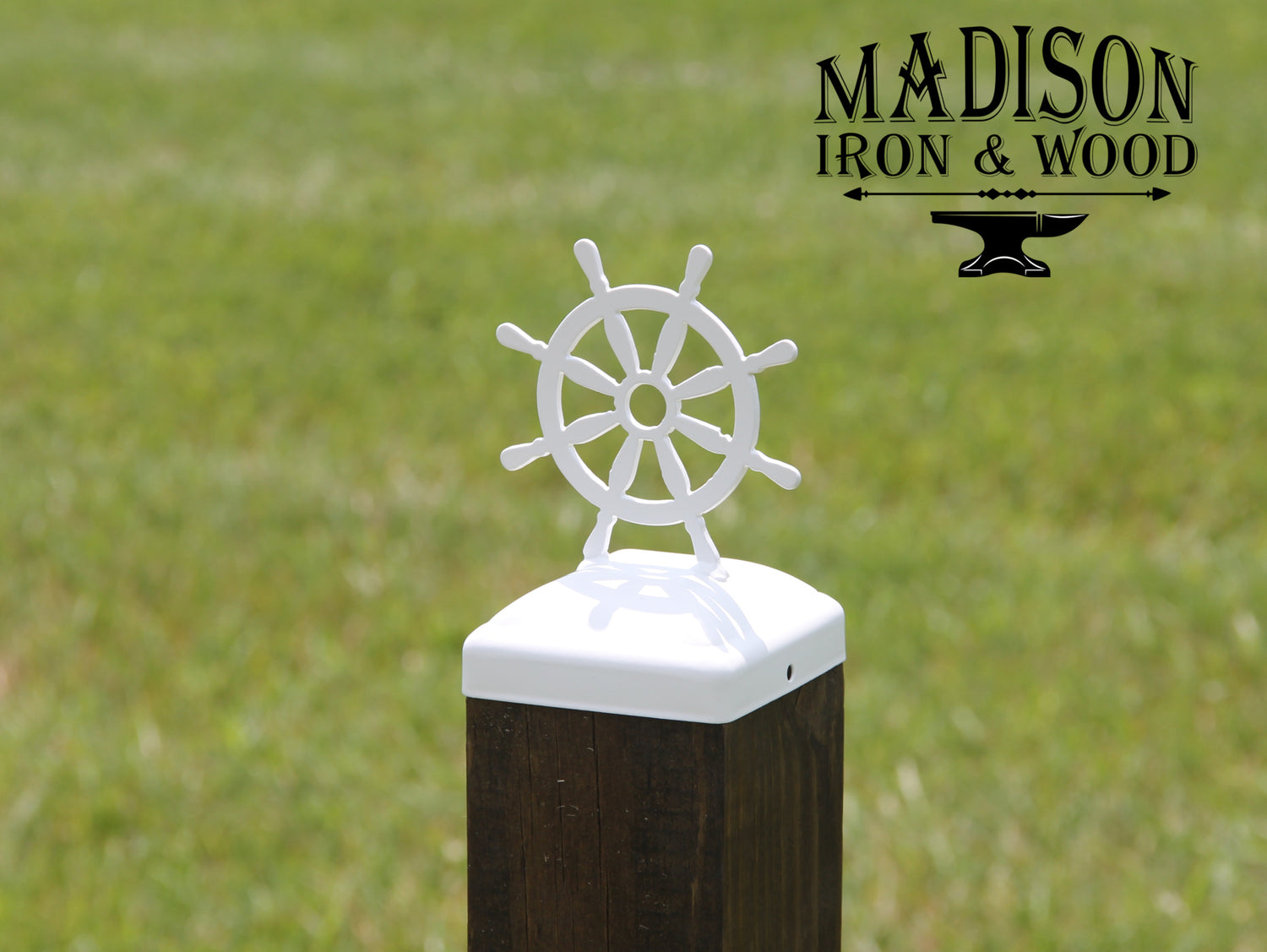 Madison Iron and wood – Metal Décor – Home Improvement – Home décor – Post Caps – Outdoor Décor