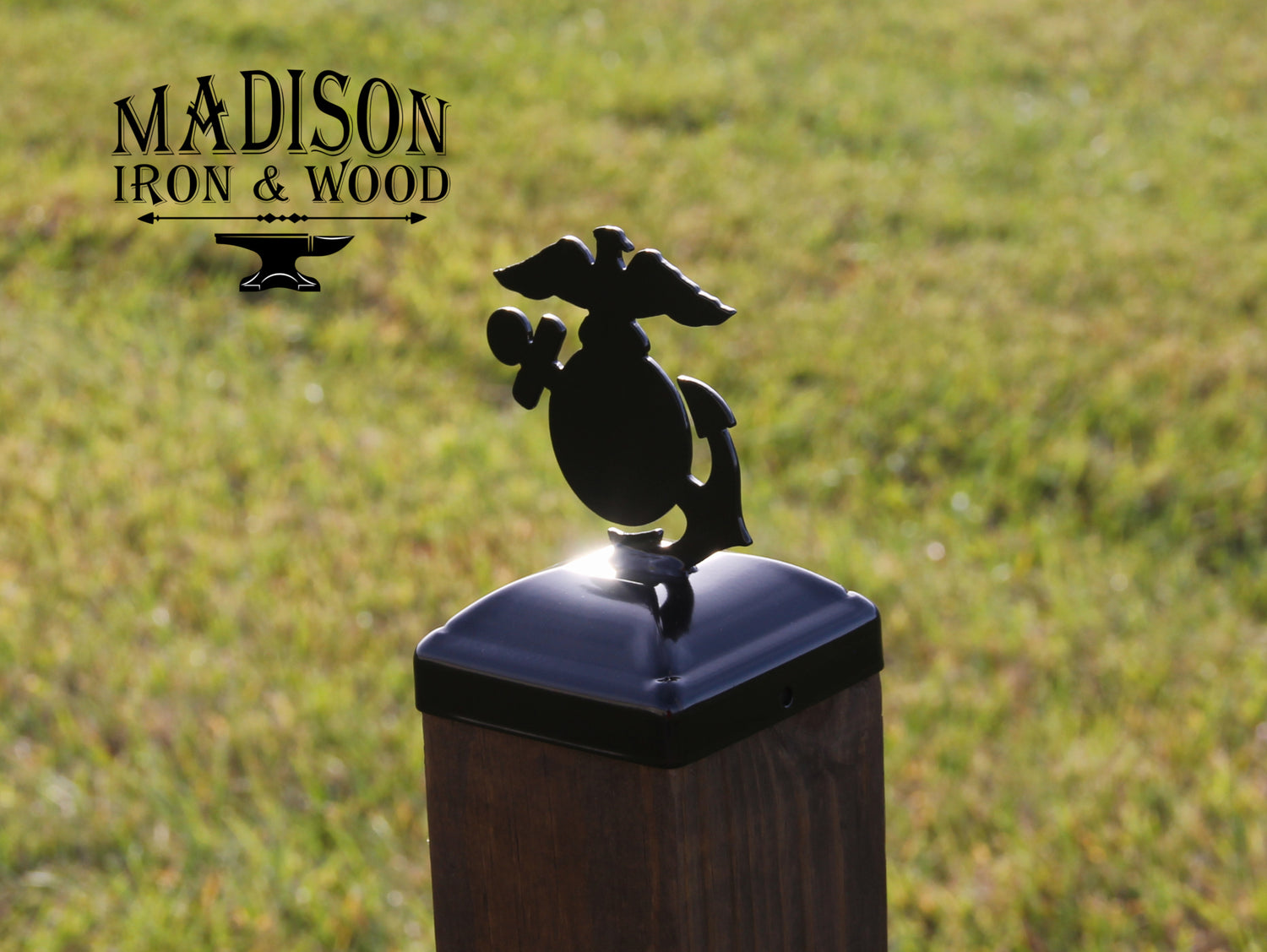 Madison Iron and wood – Metal Décor – Home Improvement – Home décor – Post Caps – Outdoor Décor