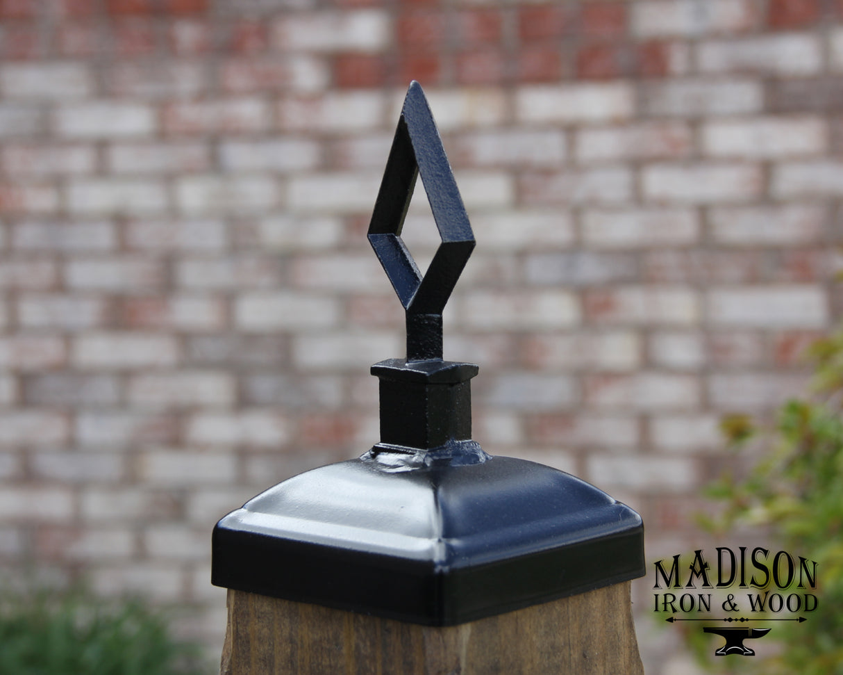 Madison Iron and wood – Metal Décor – Home Improvement – Home décor – Post Caps – Outdoor Décor