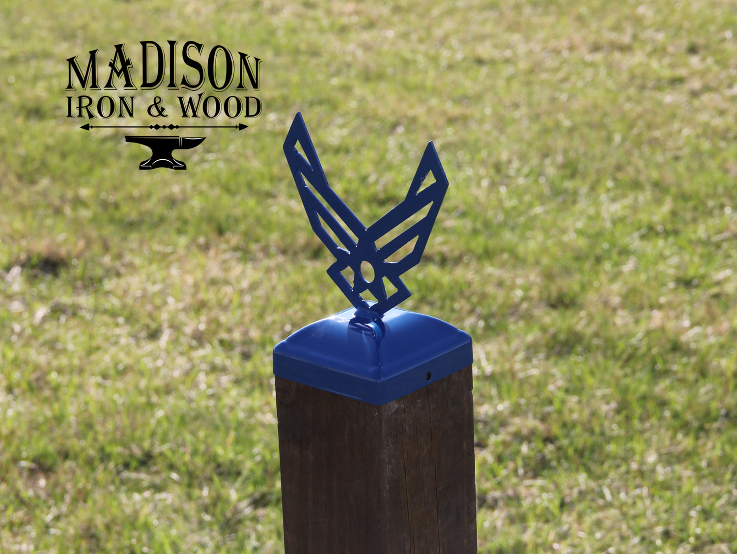 Madison Iron and wood – Metal Décor – Home Improvement – Home décor – Post Caps – Outdoor Décor